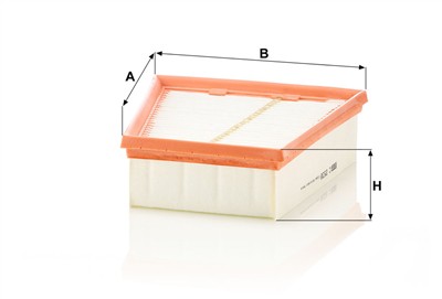 MANN-FILTER C 2538 EAN: 4011558222406.