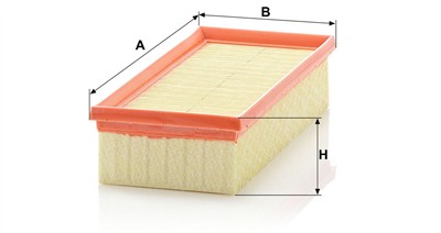 MANN-FILTER C 2561 EAN: 4011558363901.