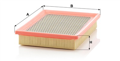 MANN-FILTER C 2571 EAN: 4011558156206.