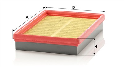 MANN-FILTER C 2573 EAN: 4011558147808.