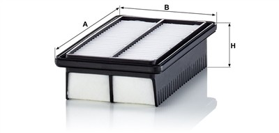 MANN-FILTER C 25 050 EAN: 4011558810856.