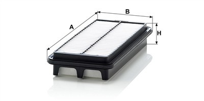 MANN-FILTER C 2617 EAN: 4011558356804.