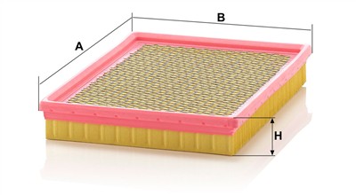 MANN-FILTER C 2681 EAN: 4011558217501.