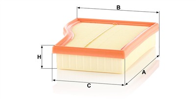 MANN-FILTER C 26 017 EAN: 4011558086480.