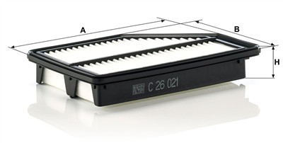 MANN-FILTER C 26 021 EAN: 4011558038618.