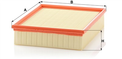 MANN-FILTER C 26 168/2 EAN: 4011558210304.