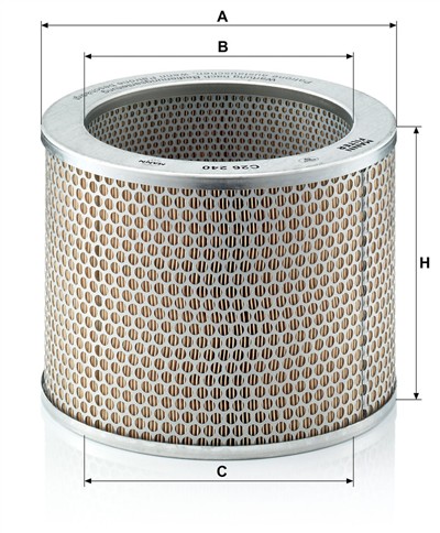 MANN-FILTER C 26 240 EAN: 4011558134501.