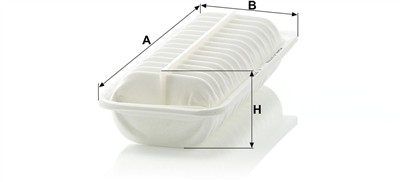 MANN-FILTER C 2715 EAN: 4011558363505.