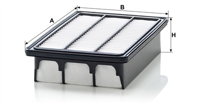 MANN-FILTER C 2735 EAN: 4011558388805.