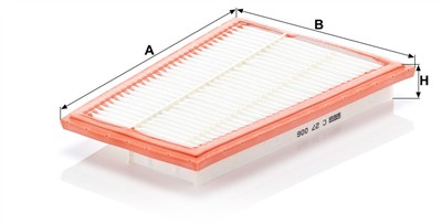 MANN-FILTER C 27 006 EAN: 4011558019945.
