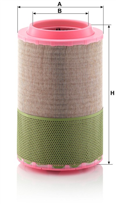 MANN-FILTER C 27 1020 EAN: 4011558226404.