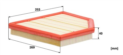 MANN-FILTER C 27 129 EAN: 4011558825287.