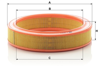 MANN-FILTER C 2873/1 EAN: 4011558148003.
