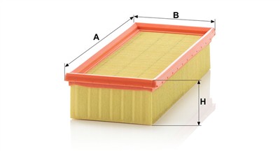 MANN-FILTER C 2874 EAN: 4011558168803.