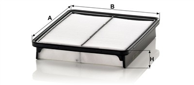 MANN-FILTER C 28 010 EAN: 4011558024291.