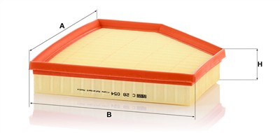 MANN-FILTER C 28 054 EAN: 4011558341770.