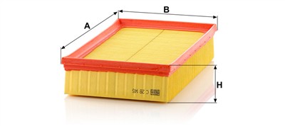 MANN-FILTER C 28 145 EAN: 4011558422400.