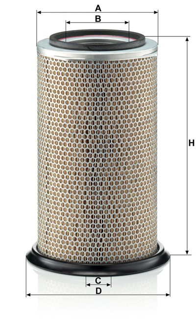 MANN-FILTER C 28 750 EAN: 4011558157104.