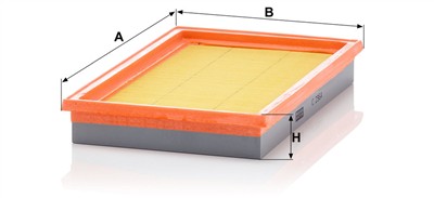 MANN-FILTER C 2964 EAN: 4011558118006.