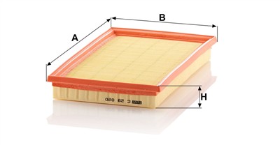 MANN-FILTER C 29 020 EAN: 4011558036102.