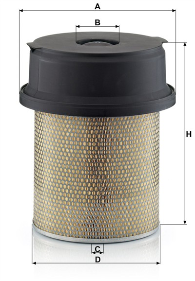 MANN-FILTER C 29 1219/1 EAN: 4011558168605.