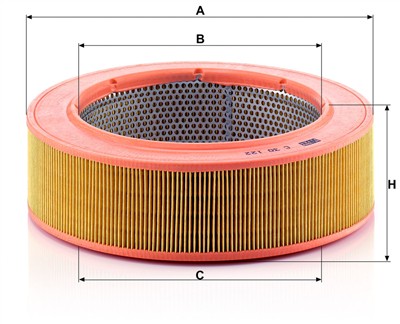 MANN-FILTER C 30 122 EAN: 4011558135904.