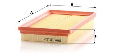 MANN-FILTER C 31 012 EAN: 4011558035112.