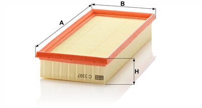 MANN-FILTER C 3397 EAN: 4011558014605.