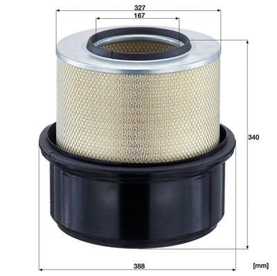 MANN-FILTER C 33 1305 EAN: 4011558142001.