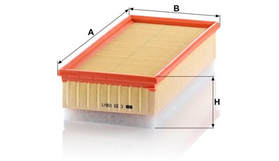 MANN-FILTER C 33 156/1 EAN: 4011558228101.
