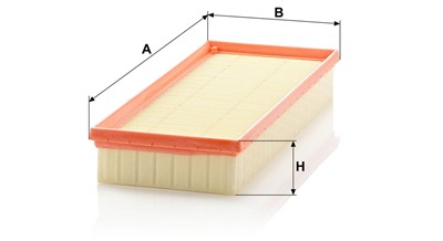 MANN-FILTER C 3498 EAN: 4011558209001.