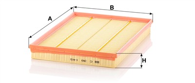 MANN-FILTER C 36 145 EAN: 4011558380601.