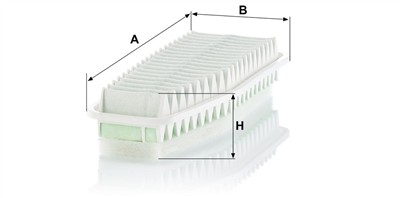 MANN-FILTER C 3725 EAN: 4011558421700.