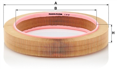 MANN-FILTER C 37 107 EAN: 4011558139308.