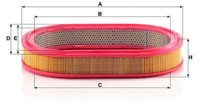 MANN-FILTER C 3975/1 EAN: 4011558010867.