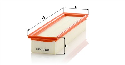 MANN-FILTER C 3993 EAN: 4011558121808.