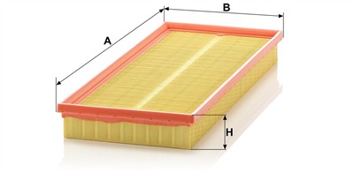 MANN-FILTER C 40 124 EAN: 4011558153205.
