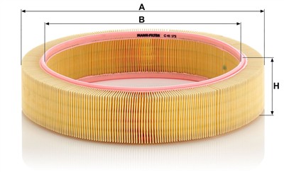 MANN-FILTER C 41 173 EAN: 4011558140502.