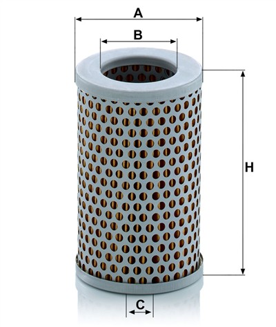 MANN-FILTER C 712 EAN: 4011558228408.