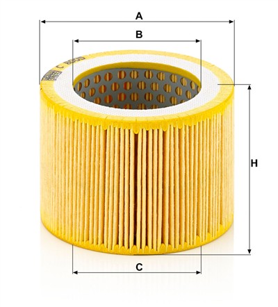 MANN-FILTER C 8005 EAN: 4011558039639.