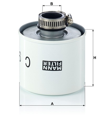 MANN-FILTER C 9004 EAN: 4011558077310.
