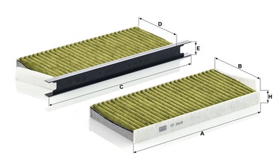 MANN-FILTER FP 2418-2 EAN: 4011558070526.