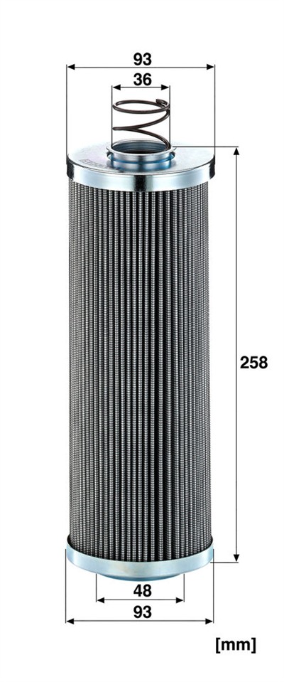 MANN-FILTER HD 1053 x EAN: 4011558456702.