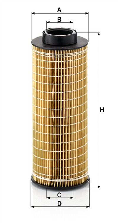 MANN-FILTER HU 1072 X EAN: 4011558293703.