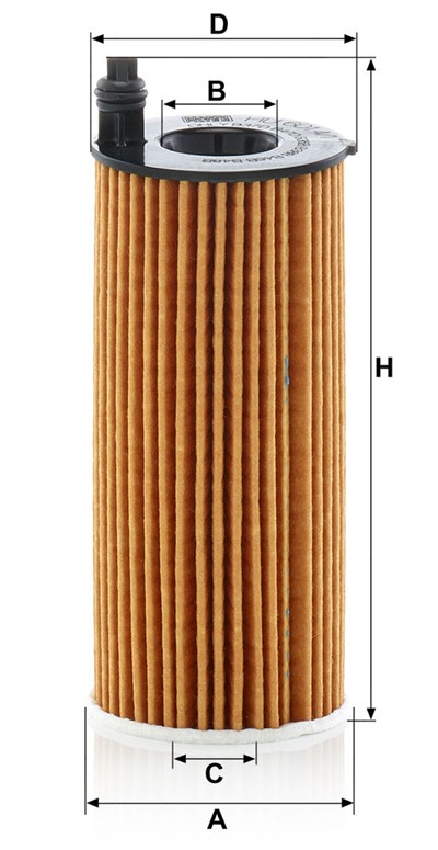 MANN-FILTER HU 6014/1 Z EAN: 4011558097967.