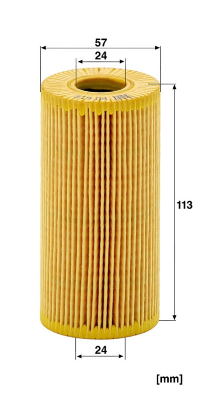 MANN-FILTER HU 618 x EAN: 4011558004521.