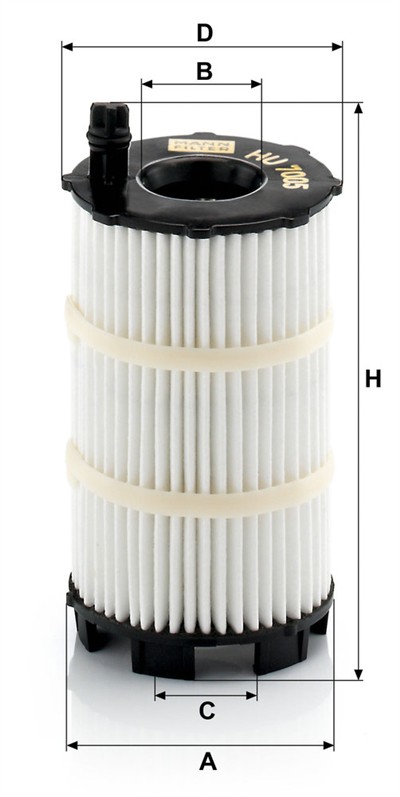 MANN-FILTER HU 7005 X EAN: 4011558017217.