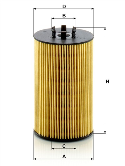 MANN-FILTER HU 8012 z EAN: 4011558070045.