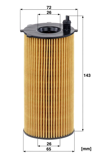 MANN-FILTER HU 820/2 x EAN: 4011558002817.