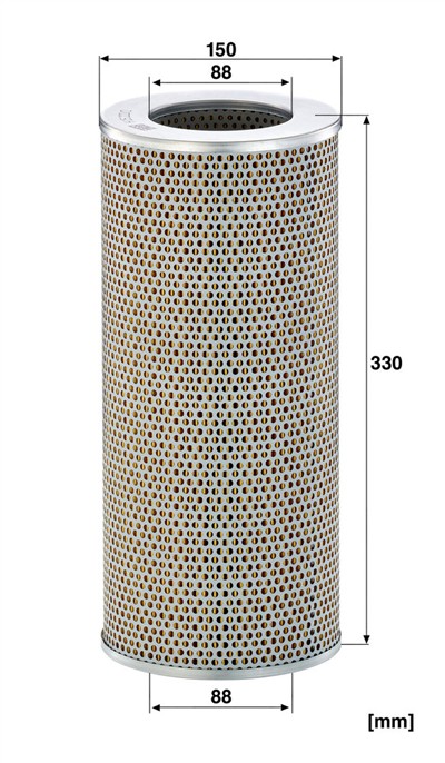 MANN-FILTER H 15 222/2 EAN: 4011558263102.
